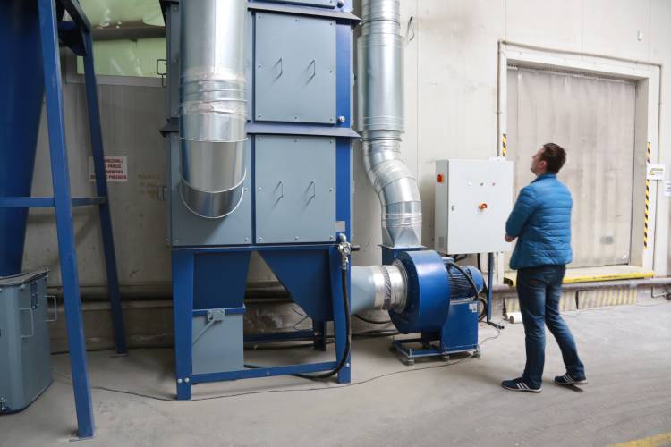 Zestaw odpylający 1x ZO-400 i 1x DS5000